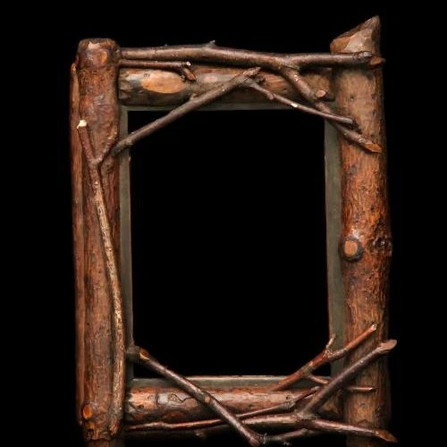 Natural Bark Frame