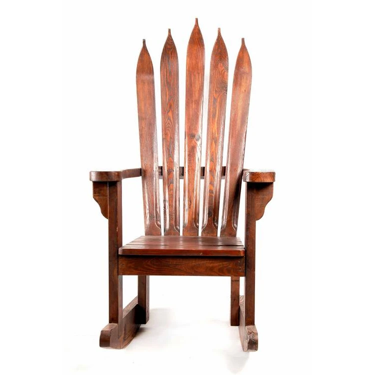 Ski Adirondack Rocking Chair Ski Adirondack Rocking Chair
