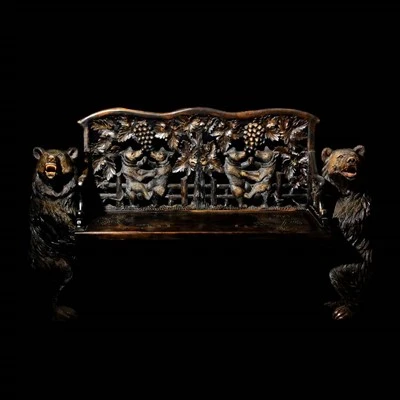 Black Forest Bear Bench