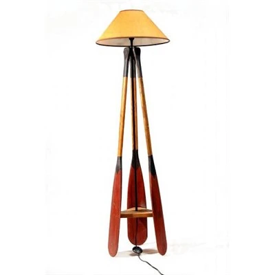 Canoe Paddle Floor Lamp