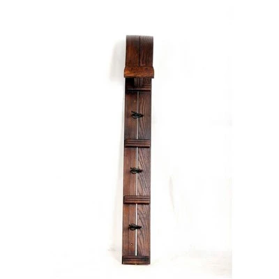 Logging Sled Toboggan Hooks Coat Racks