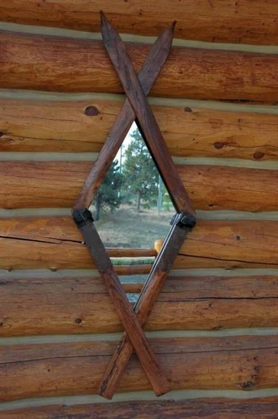 Ski Diamond Mirror
