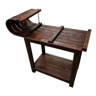 Toboggan End Table