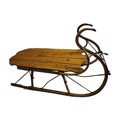 Vintage Sleigh Coffee Table V1