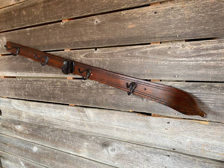 Wall Ski Coat Rack